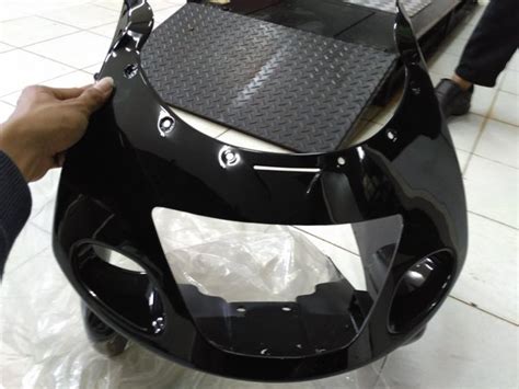 Jual Batok Lampu Fairing Body Depan Ninja Rr Old Hitam Original Di