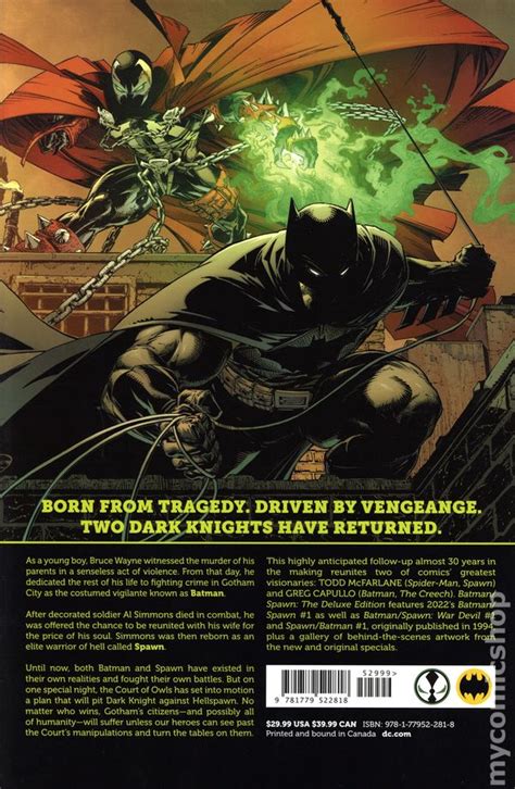 Batman Spawn HC 2023 DC Image The Deluxe Edition 1 1ST