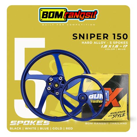 Bom Rangsit BomX Orion Hard Alloy Mags Sniper 150 155 Aerox V1 V2 Click