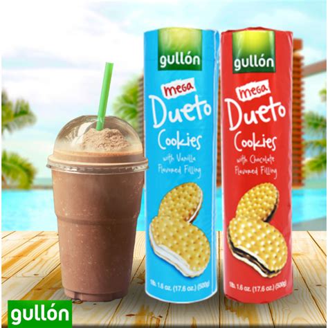 Gullon Mega Dueto Cookies With Chocolate And Vanilla Flavored Filling