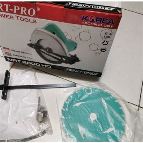 Jual Mesin Circular Saw NRT PRO 7 2600HD NRT PRO Potong Kayu 2600 HD 7