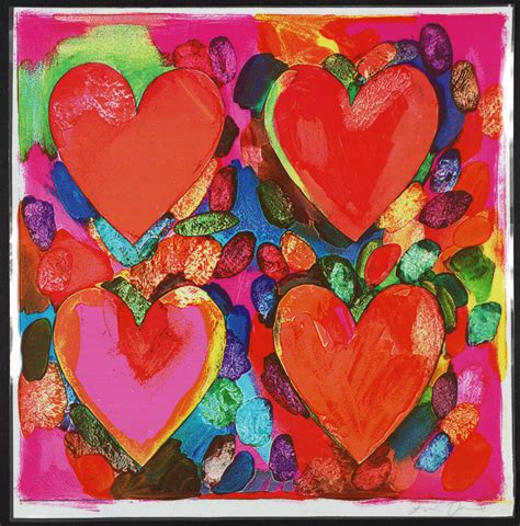 Four Hearts, 1969 - Jim Dine - WikiArt.org