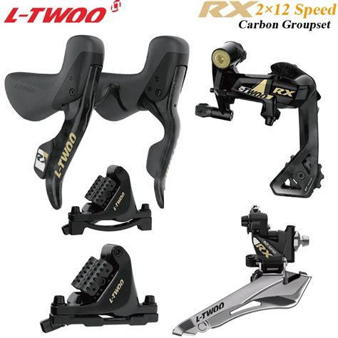 LTWOO RX 2X12 Speed Road Groupset 12S ST R7020 Carbon Fibre Shifter FD