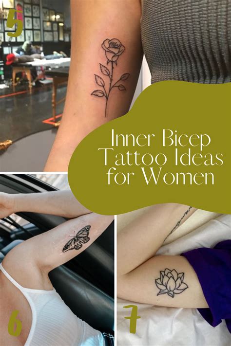 Bicep Tattoos For Women