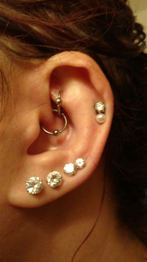 Cool Daith Rook Combo Daith Piercing Rook Piercing Ear Piercings