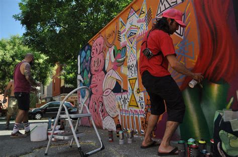 Graffiti Al Mercat De Castelldefels