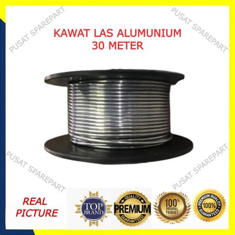 Jual Kawat Las Alumunium Platinum 1 Roll 30 Meter Kawat Las Ac Alu