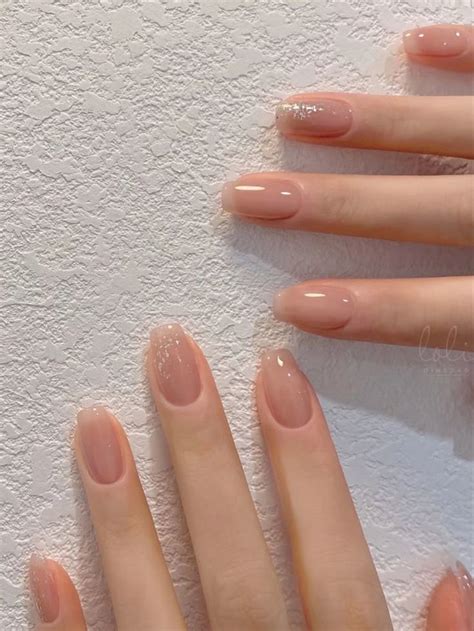 Pin By Mariko On Nails Gel Nails Nude Nails Soft Nails
