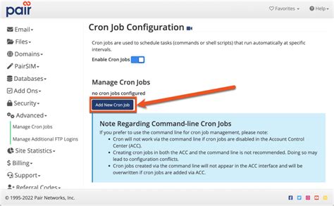 What Is Cron And How Do I Use It Knowledge Base Pair Networks