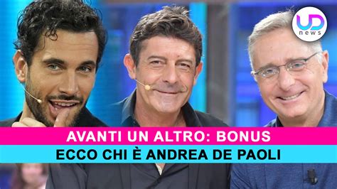 Avanti Un Altro Chi Il Nuovo Bonus Andrea De Paoli