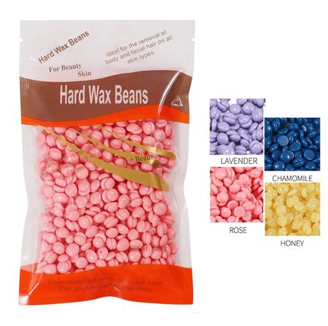 G Hard Wax Beans Solid Hair Remover No Strip Depilatory Hot Film Wax Bead Hair Removal