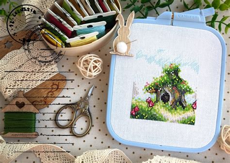 The Hobbit House Cross Stitch Pattern Code NO 196 Natalya Orekhova