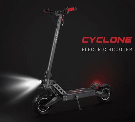 Electric Scooter Cyclone Dual Motor 1000 Watts Max 1600 Watts