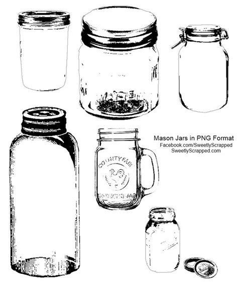 Picture Mason Jar Clip Art Mason Jar Cards Mason Jars