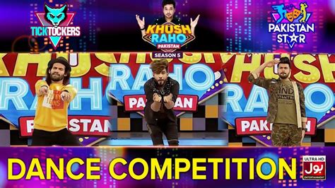 Dance Competition In Khush Raho Pakistan Season Tick Tockers Vs