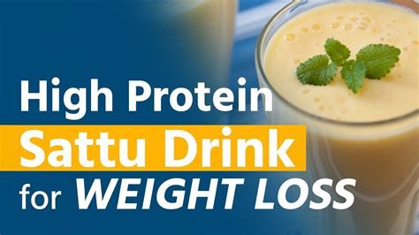 High Protein Sattu Drink For Weight Loss Divya Sanglikar Hindi