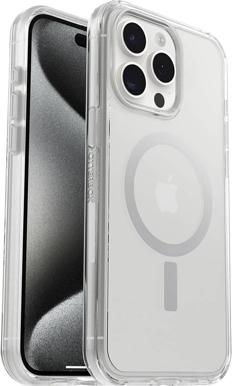 Otterbox Iphone 15 Pro Max Only Symmetry Series Clear Case Clear Snaps To