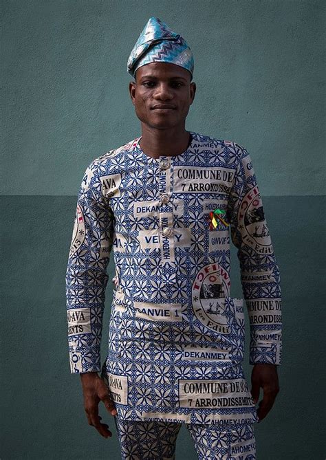 Benin West Africa Ganvié fashionable young man in tradi Flickr