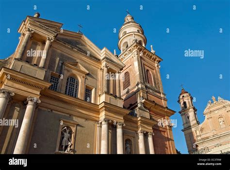 Stock Photo Of The Basilique Saint Michel Archange In The Town Centre