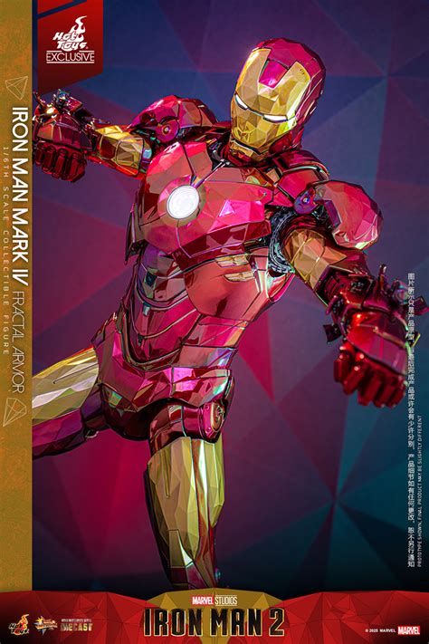 Hot Toys 限量品 MMS729 1 6鋼鐵人2鋼鐵人MK4 幻彩幾何版 方巷子模玩店