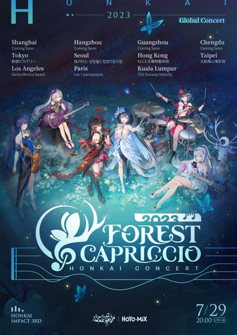 Honkai Impact 3rd Concert Forest Capriccio Coming Both Online And Offline