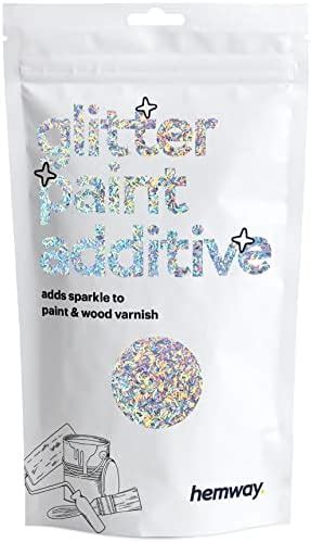 Hemway Glitter Paint Additive For Emulsion Water Based Paints 100g