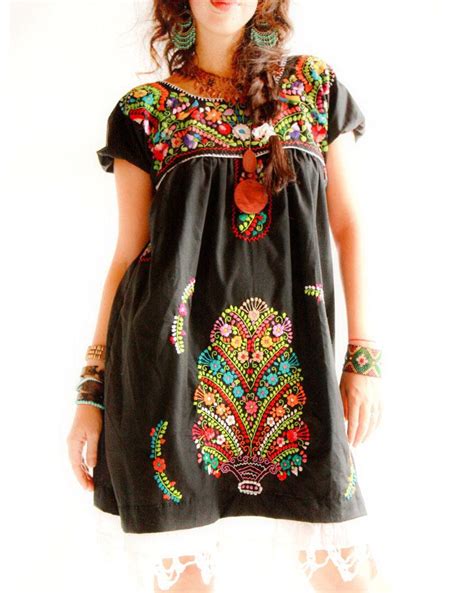 Handmade Mexican Embroidered Dresses And Vintage Treasures From Aida