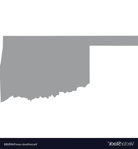 Oklahoma Outline Vector at Vectorified.com | Collection of Oklahoma Outline Vector free for ...