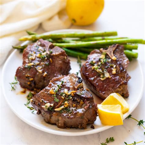 Lamb Loin Chops With Lemon And Thyme