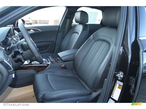 Black Interior 2013 Audi A6 3.0T quattro Sedan Photo #72984016 ...