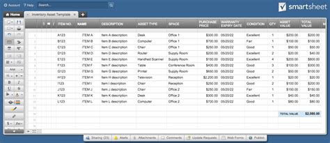 Excel Inventory Tracking Template 1 — excelxo.com