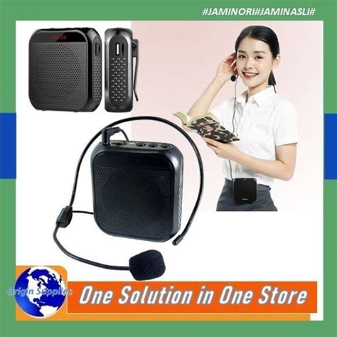 jual mic pengeras suara megaphone presentasi dosen guru portable
