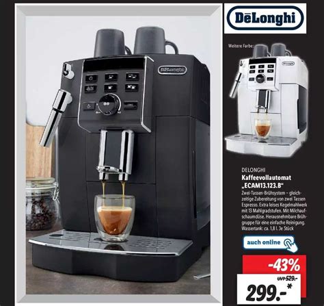 Delonghi Kaffeevollautomat Ecam 13 1213 B Angebot Bei Lidl 1Prospekte De