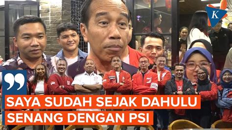 Jokowi Ngaku Suka PSI Sebelum Kaesang Jadi Ketum Percaya Tembus