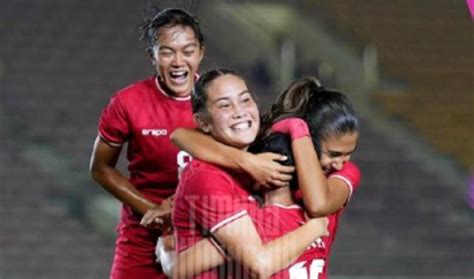 Timnas Putri Indonesia Ungguli Kamboja Di Babak Pertama Selangkah Lagi