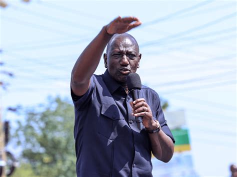 Two Arrested For Heckling Ruto In Bomet Ke