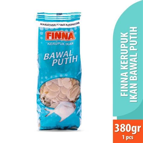 Jual KERUPUK IKAN BAWAL PUTIH FINNA 380GR HALAL Di Seller LatteBless