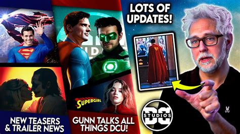 James Gunn Responds To CASTING Leak DCU News Lanterns Superman NEW