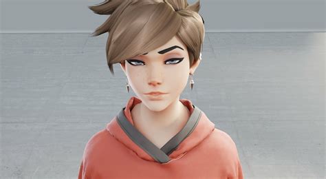 Tracer Expression Tracer Overwatch Sexy Horny Face Horny 3d Porn