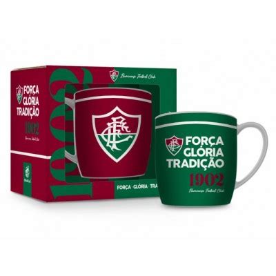 CANECA PORCELANA URBAN 300ML TIMES FLUMINENSE 1 Canecas Porcelana