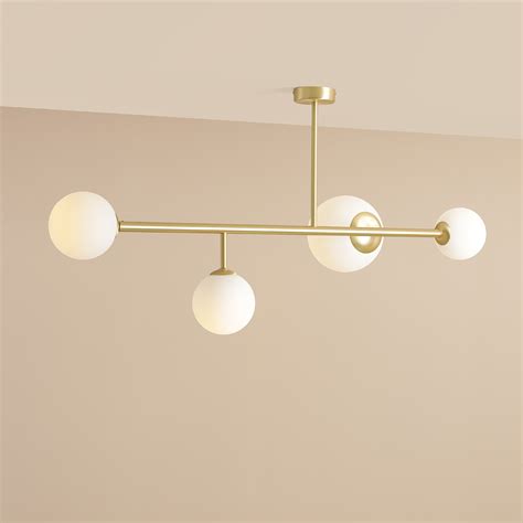 Dione Brass Pl L Luksusowa Lampa Sufitowa Aldex