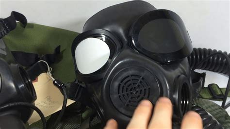 Structural Differences In The Xm44 And M45 Gas Masks Youtube