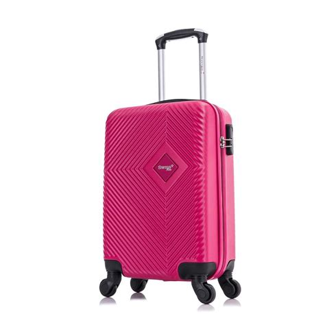 Mala Pequena De Bordo Zug Swiss Move Pink Shopee Brasil