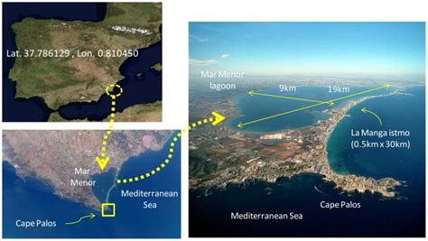 Location of the Mar Menor lagoon. | Download Scientific Diagram