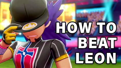 How To Beat Champion Leon In Battle Pokemon Sword And Shield Youtube