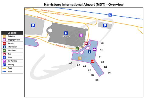 Harrisburg Airport (MDT) - Airport in Pennsylvania