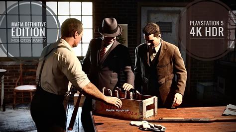 Mafia Definitive Edition MOLOTOV PARTY PS5 4K HDR Ultra Realistic