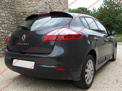 Renault Megane Iii Berline Aileron Becquet Sport Ebay