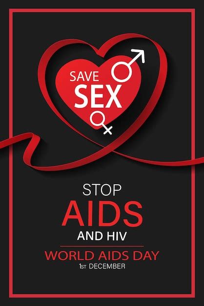 Premium Vector World Aids Day Vector Illustration