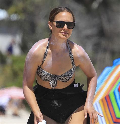 Natalie Portman Paparazzi Sexy Bikini Beach Photos Playcelebs Net